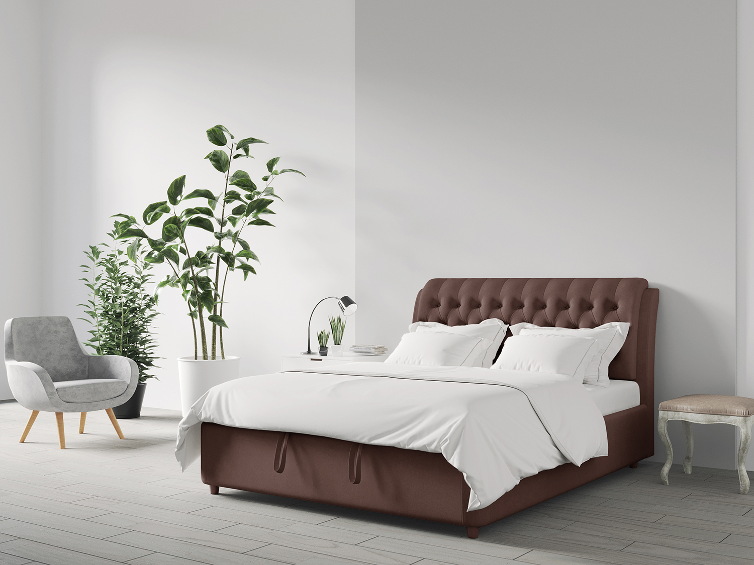 Кровать Siena 3 от Armos в интерьере