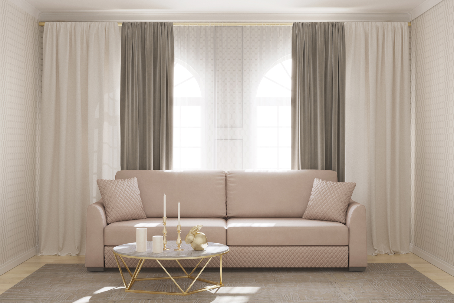 Диван Liberty от Linea Home в интерьере