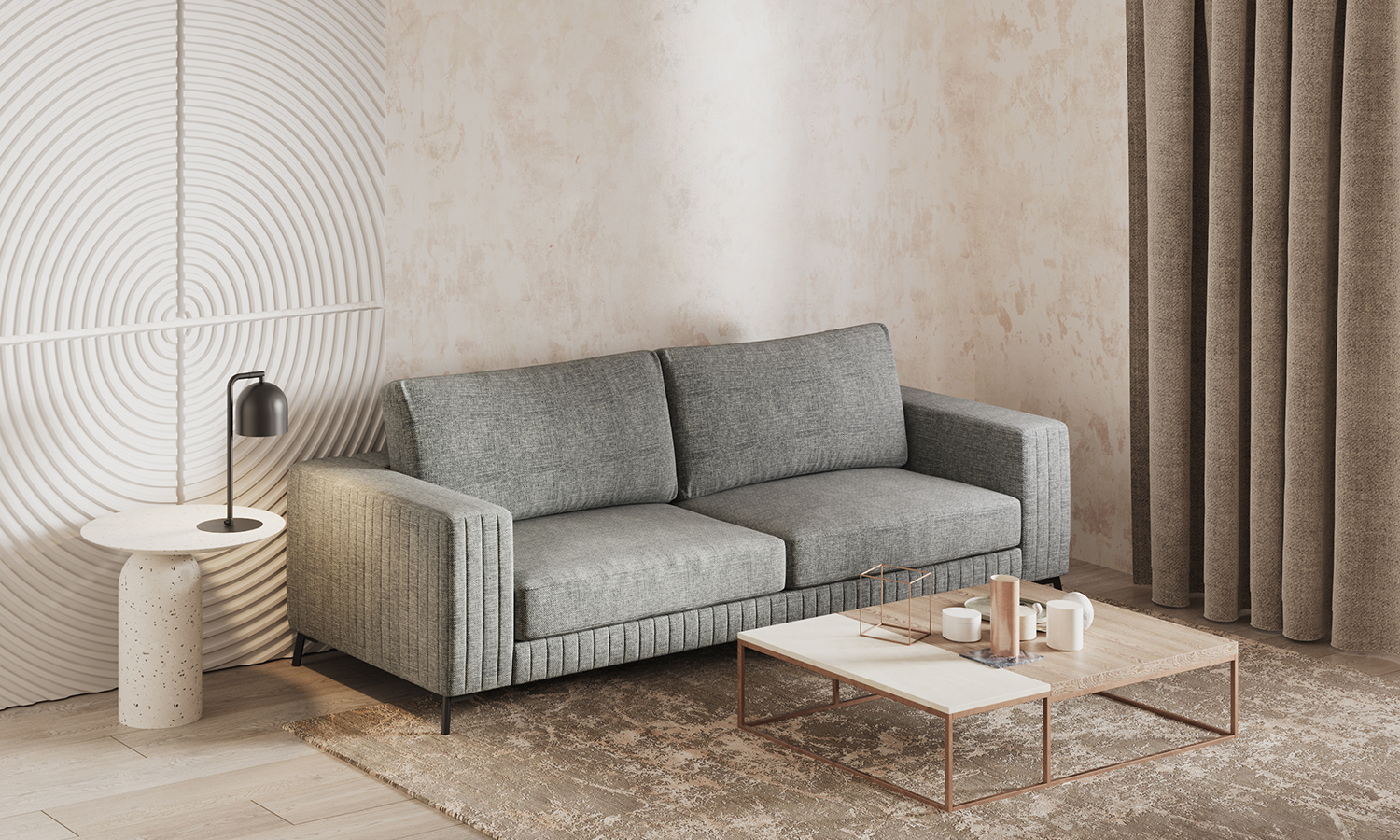 Диван Newton Air от Linea Home в интерьере