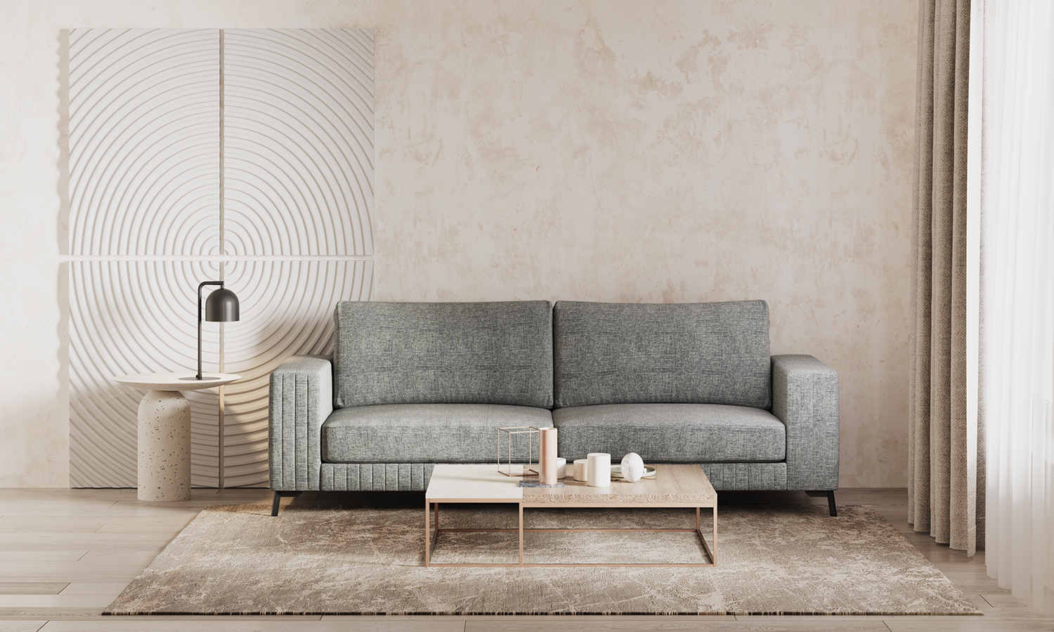 Диван Newton Air от Linea Home в интерьере