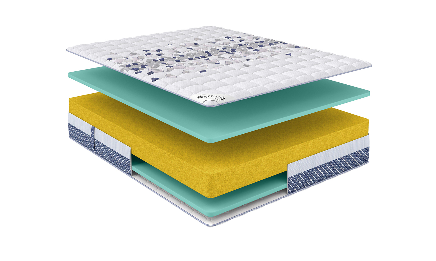 Послойная визуализация матраса Sleep Box