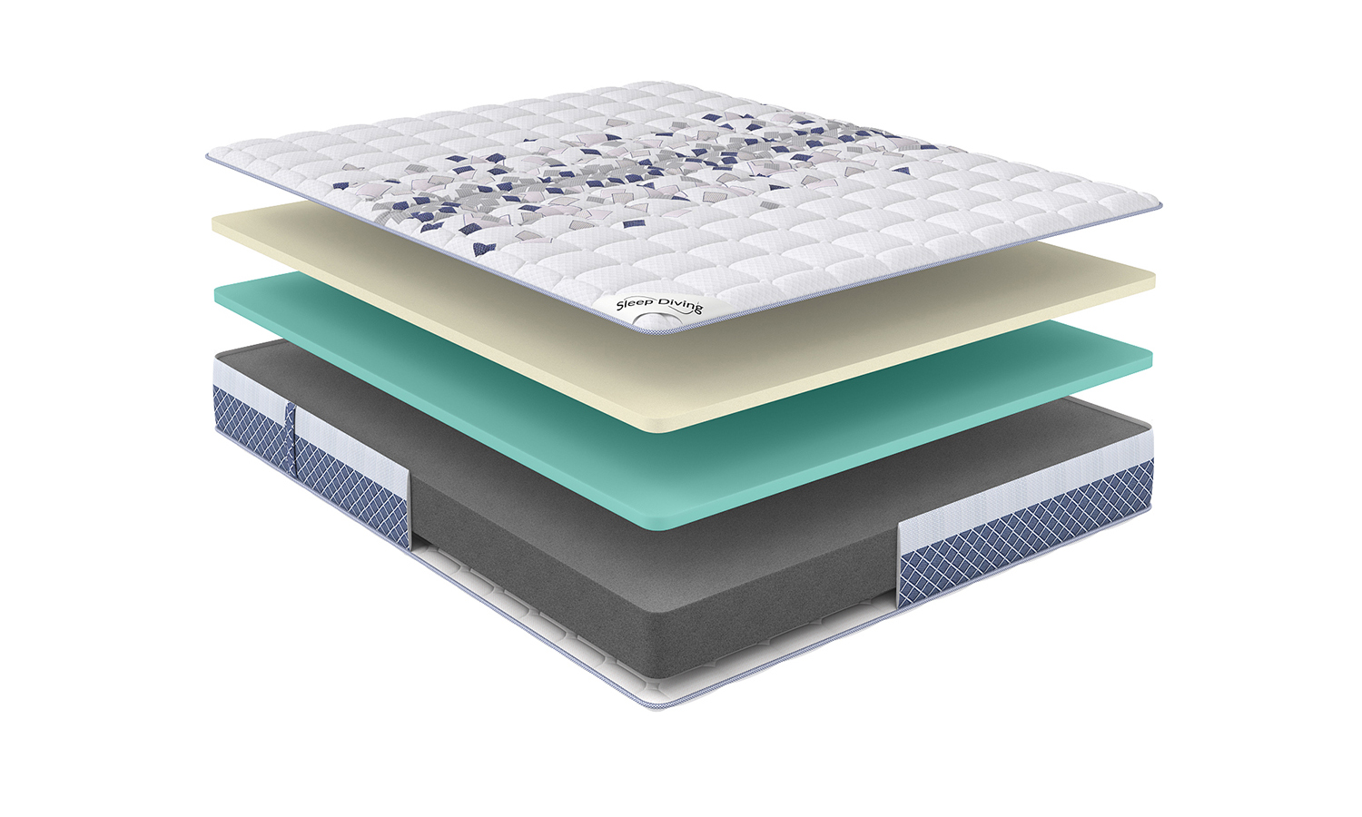 Послойная визуализация матраса Sleep Foam